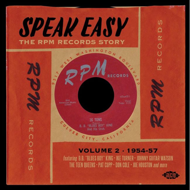 V.A. - Speak Easy : The Rpm Records Story : Vol 2